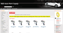 Desktop Screenshot of bdautopaint.com